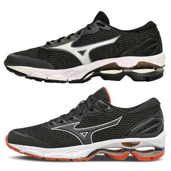 Kit 2 Tênis Masculino Frontier 13 Mizuno 44 - Preto Menor preço em Kit 2 Tênis Masculino Frontier 13 Mizuno 44 - Preto