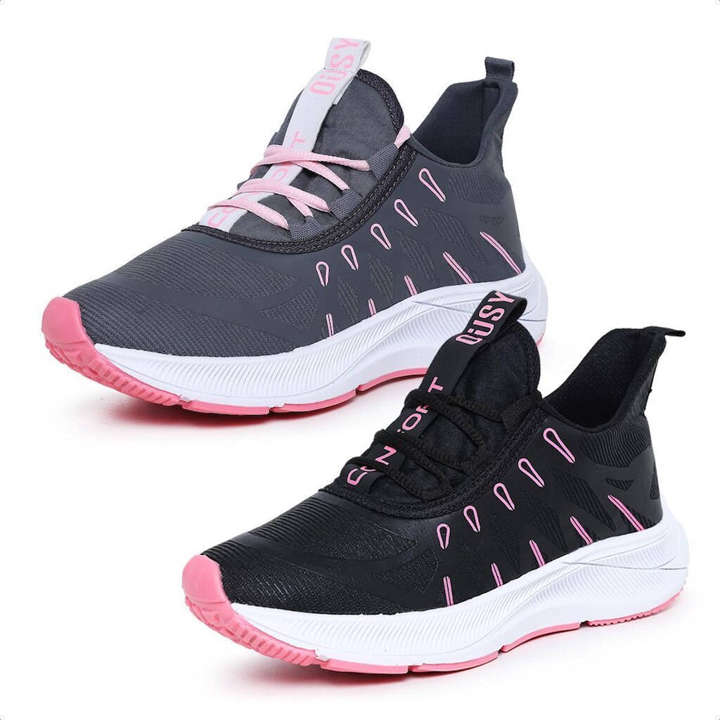 Kit 2 Tênis Ousy Moda Treino Feminino