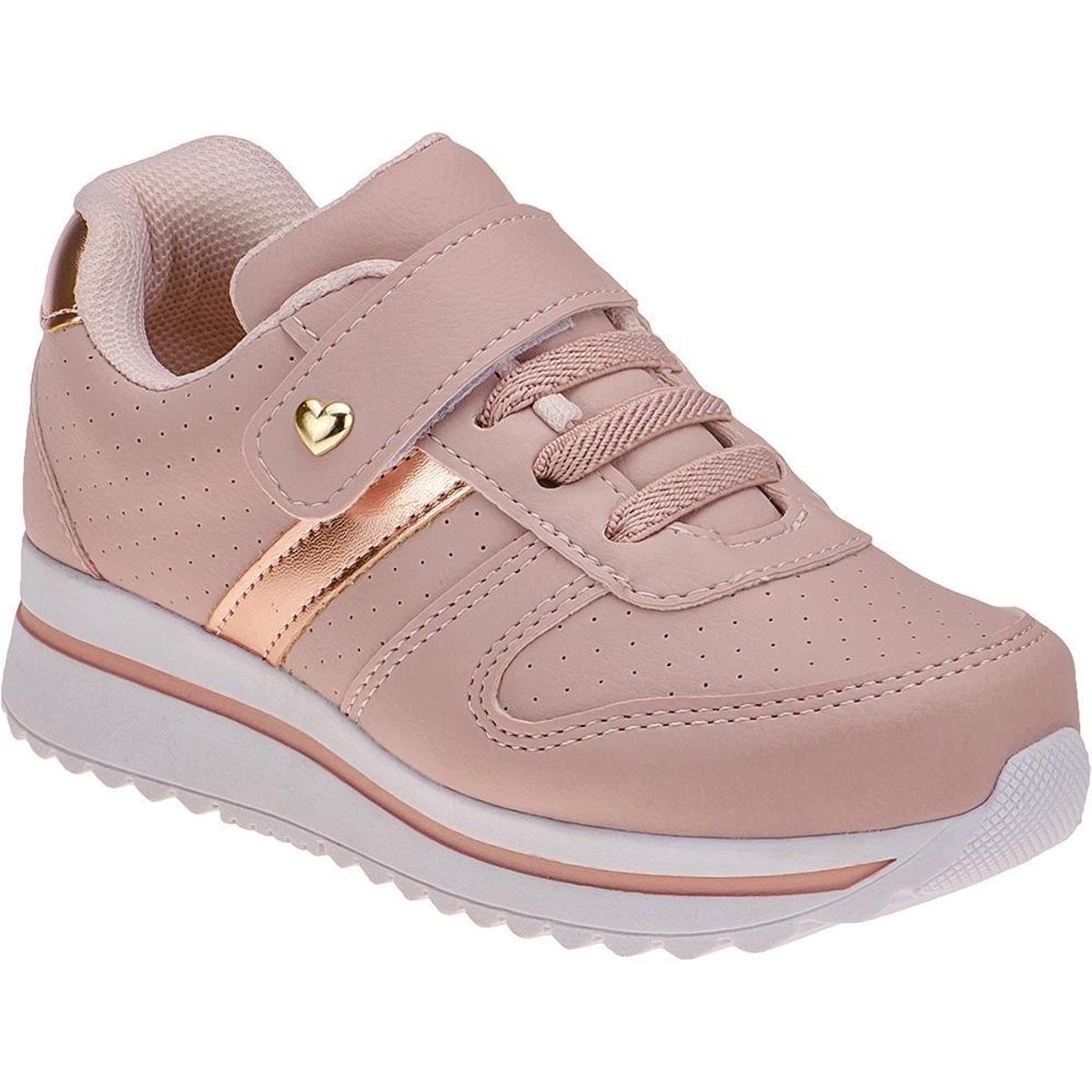 Kit 2 Tênis Sapato Infantil Feminino de Menina Escolar - Única | Netshoes