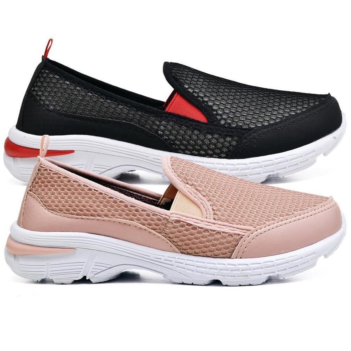 slip on feminino confortavel