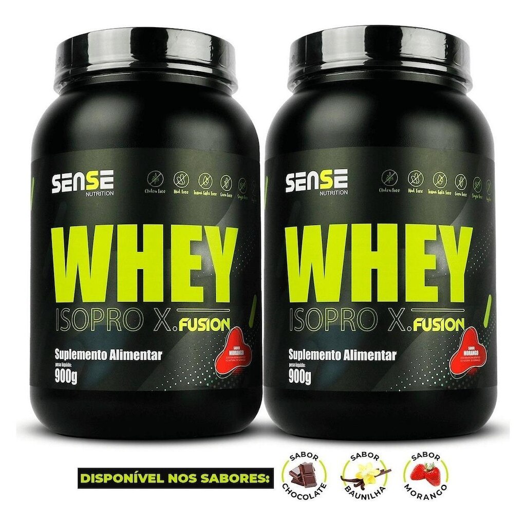 Kit 2 Whey Protein 900g - Sense Nutrition