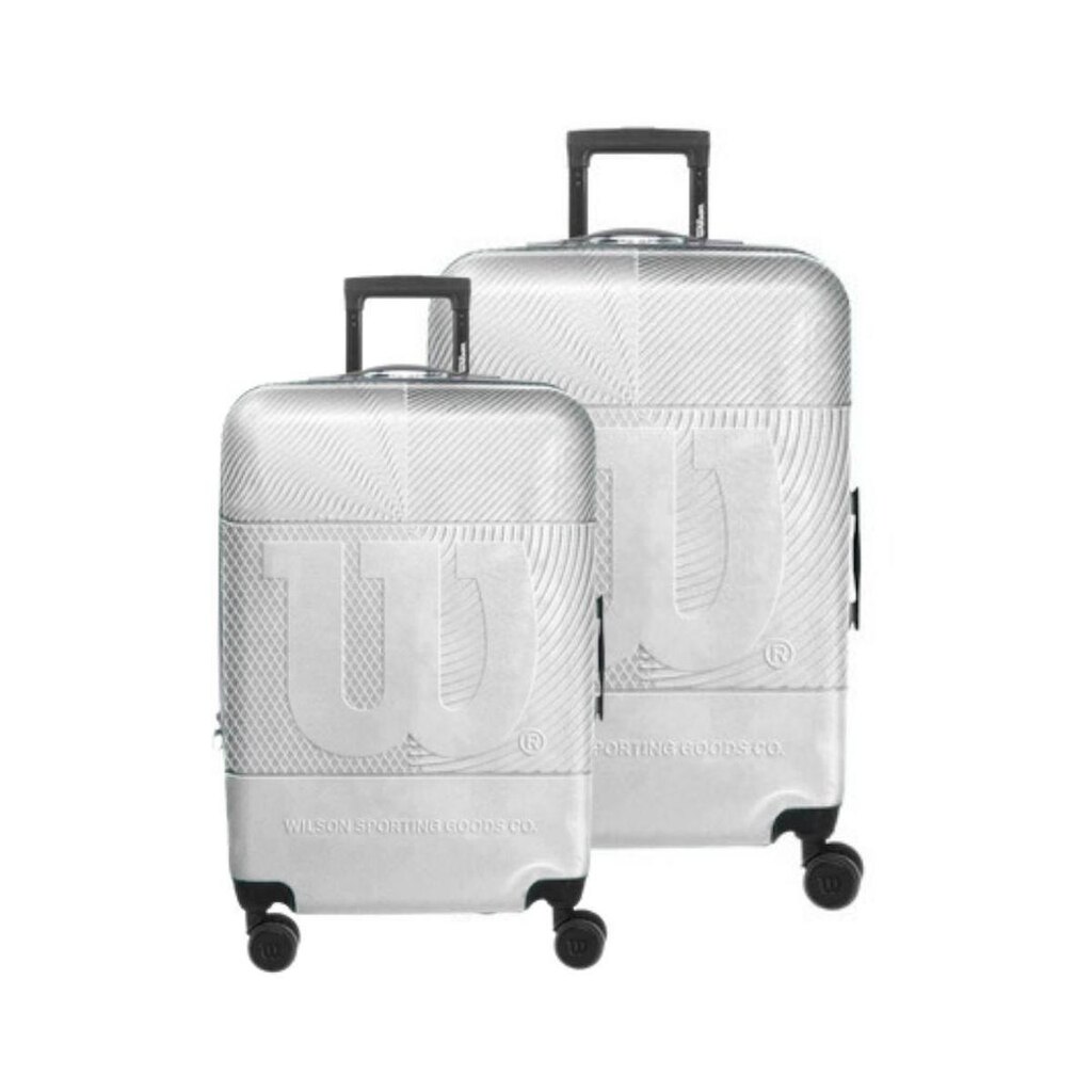 Kit 2 Wilson Malas Despacho Bordo PMG Viagem Rodinhas 360