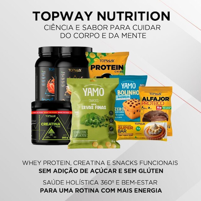Kit 20 Snack Salgadinho De Arroz Ervas Finas Yamo Topway 25G