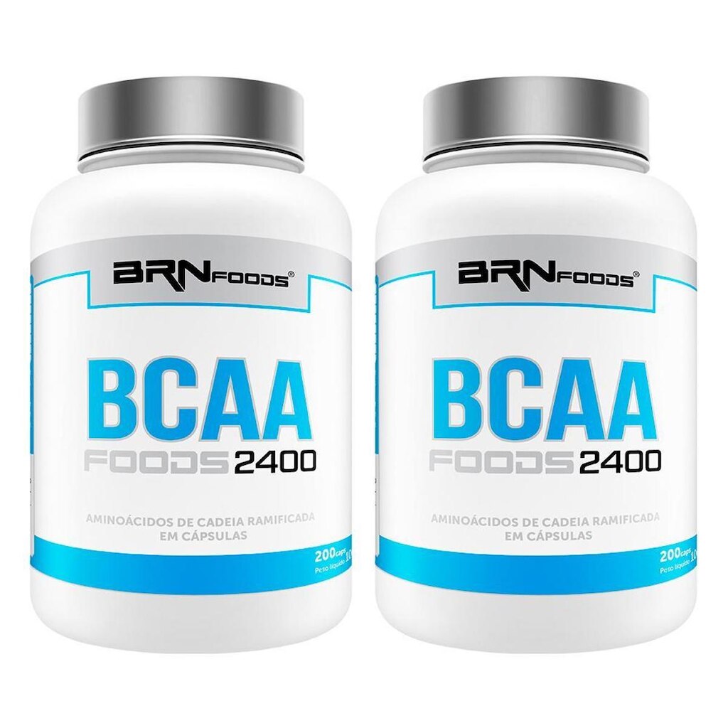 Kit 2x BCAA 2400 - 200 cáps – BRN Foods