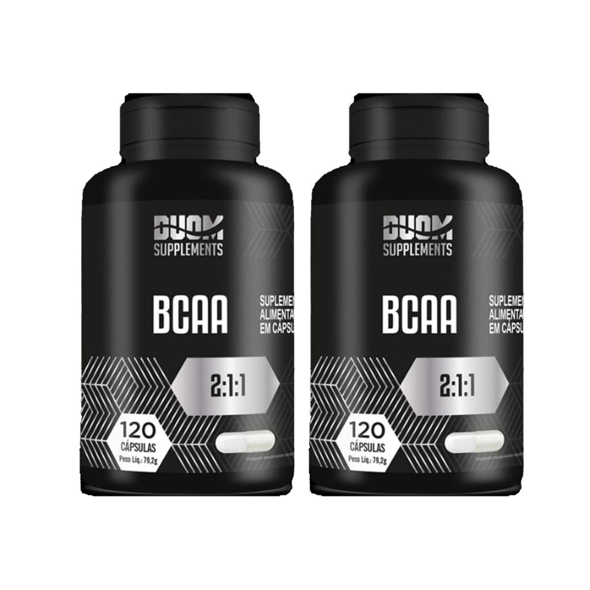Kit 2x BCAA 2x120 cápsulas Maltta