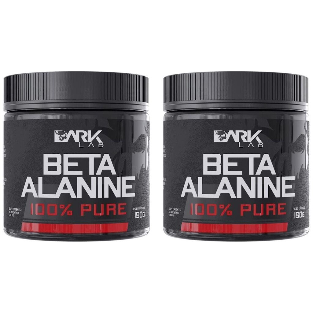 Kit 2x Beta Alanina 100% Pura 150g Dark Lab