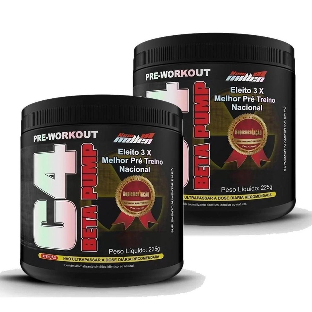 KIT 2x C4 BETA PUMP PRE WORKOUT 225G TANGERINA Incolor KIT 2x C4 BETA PUMP PRE WORKOUT 225G TANGERINA Incolor