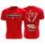 Kit 2x Camisas Vermelha - Zyzz - Integralmédica - Vermelho