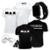 Kit 2x Camiseta Max Titanium + Relógio + Coqueteleira Shaker - Mescla