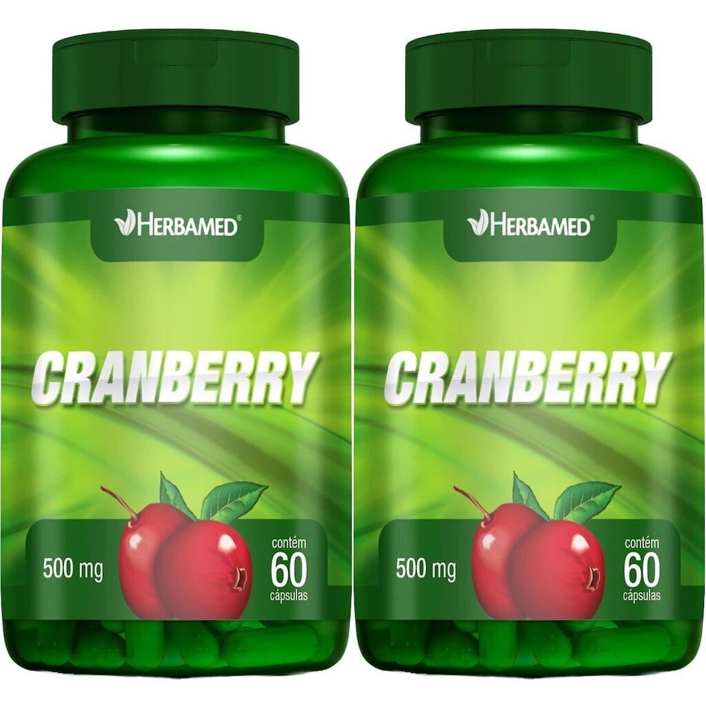 Kit 2X Cranberry 60 Cápsulas - Herbamed