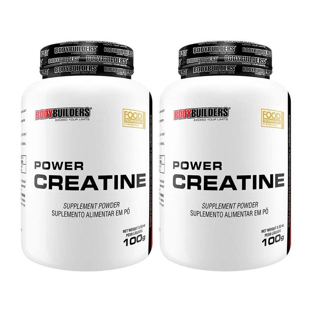 Kit 2x Creatina 100g - Bodybuilders Menor preço em Kit 2x Creatina 100g - Bodybuilders
