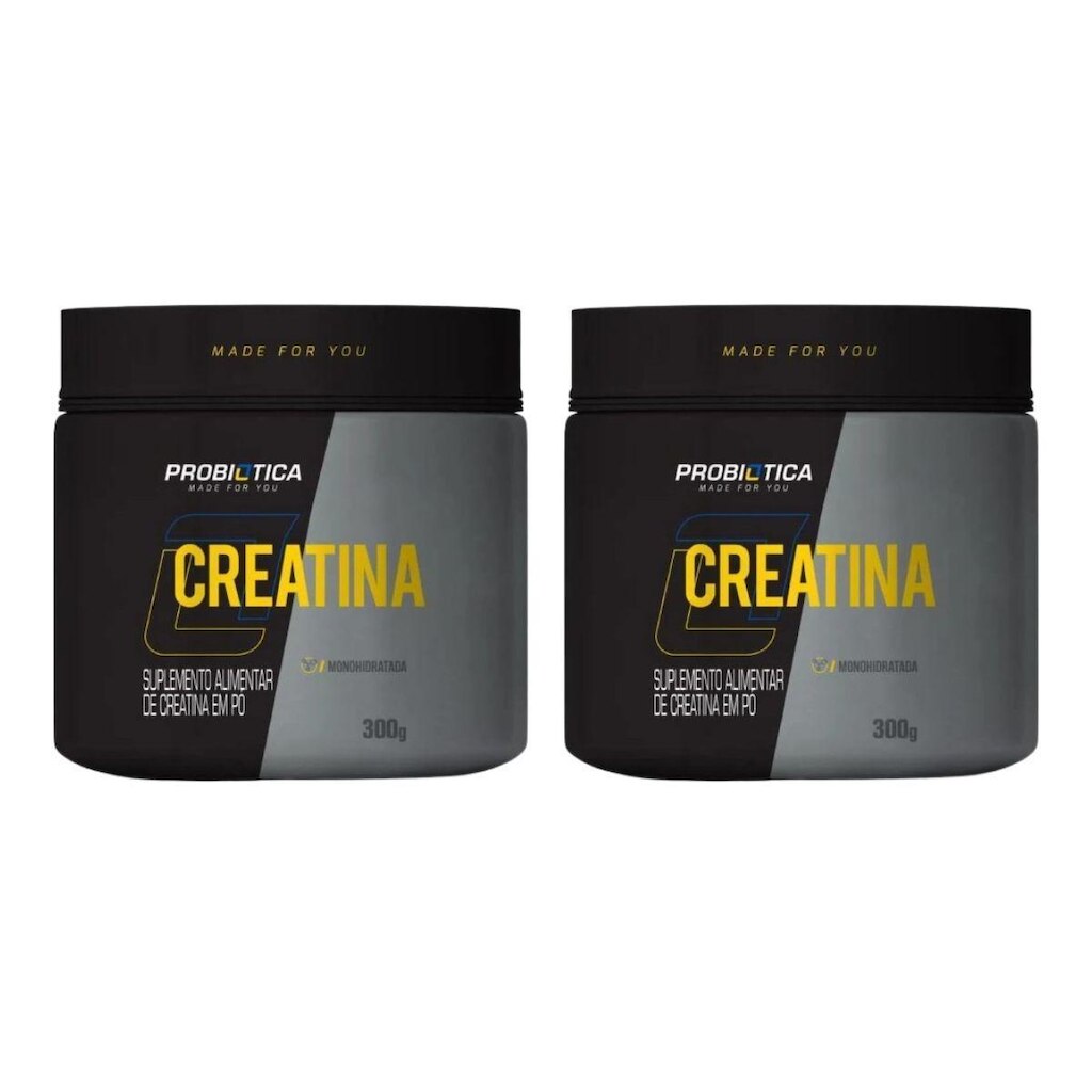 Kit 2x Creatina 300g 100% Monohidratada - Probiótica