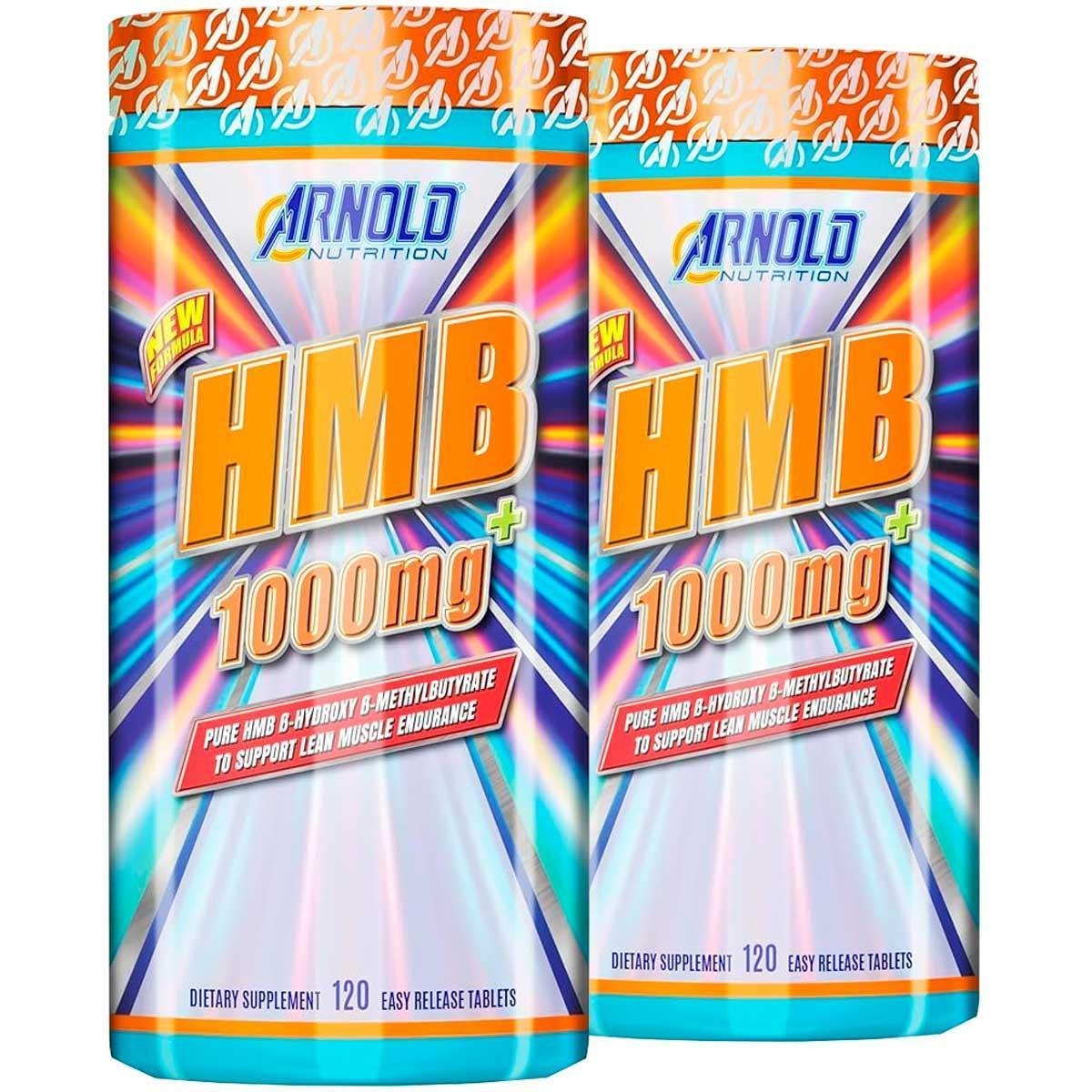 Kit 2x Hmb Suplementos 1000mg - Arnold Nutrition 120 Tablete