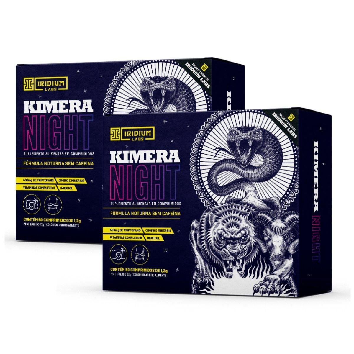 Kit 2x Kimera Night 120 comps - Emagrecimento Noturno - Iridium Labs é ruim? Kit 2x Kimera Night 120 comps - Emagrecimento Noturno - Iridium Labs é boa?