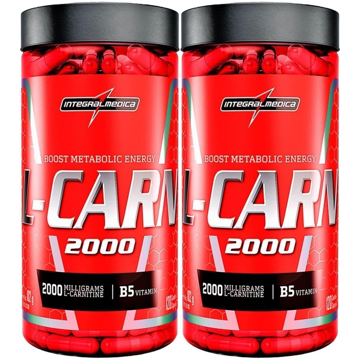 Kit 2X L-Carn - 120 Cápsulas - IntegralMédica