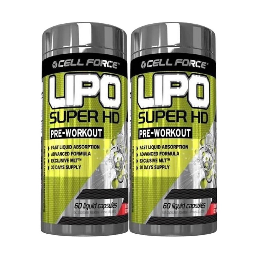 Kit 2X Lipo Super HD - 60 Cápsulas - Cell Force