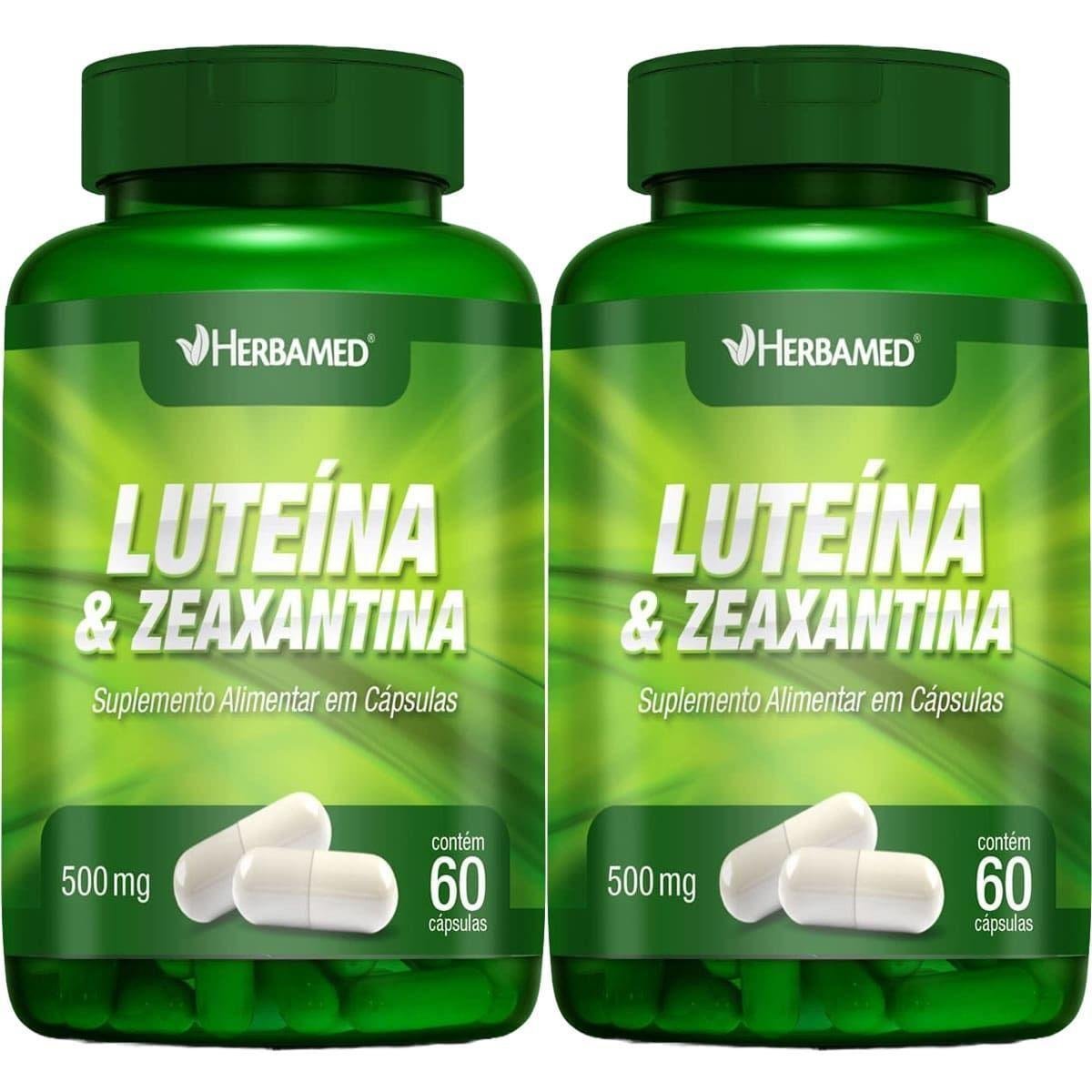Kit 2X Luteina + Zeaxantina - 60 Cápsulas - Herbamed