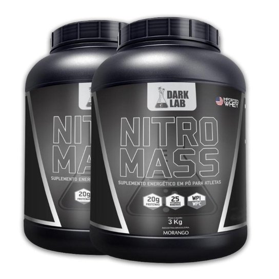 Kit 2X Nitro Mass 3Kg Dark Lab -
