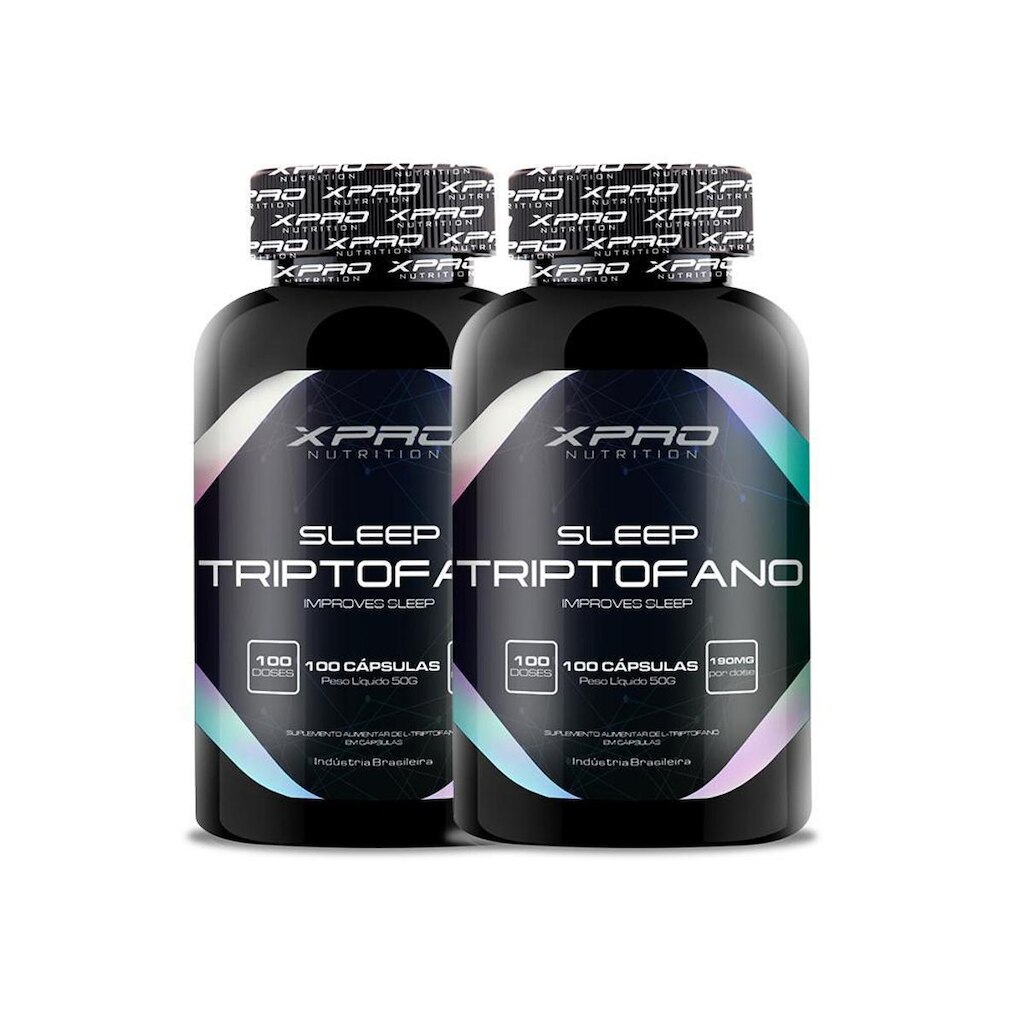 Kit 2x Sleep Triptofano Para o Sono 100 Cáps - Xpro Nutrition