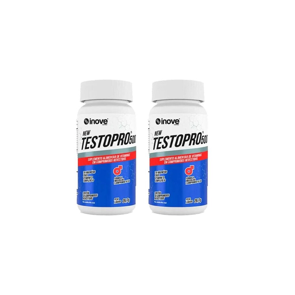 Kit 2x Testopro 500 Mg 2x30 comprimidos Ivone Nutrition