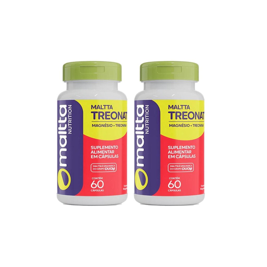 Kit 2x Treonat 2x60 cápsulas Maltta
