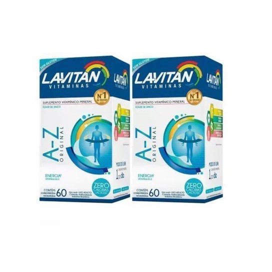 Kit 2x Vitamina Lavitan A-z 60 Cp é ruim? Kit 2x Vitamina Lavitan A-z 60 Cp é boa?
