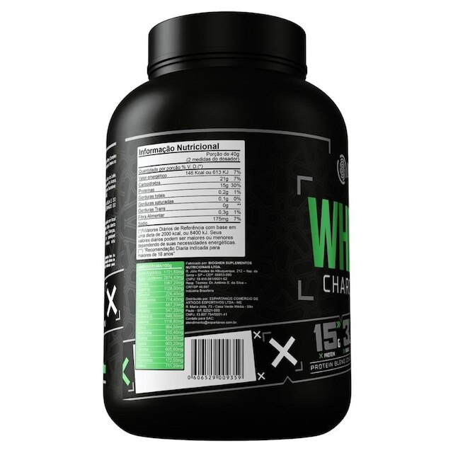Kit 2X Whey Charged Original + Bcaa+ Creatina + Shaker