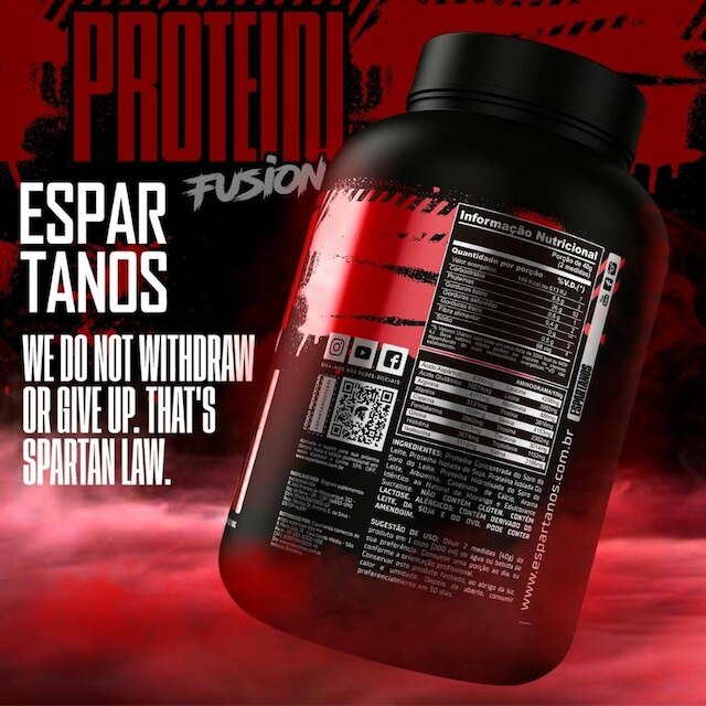 Kit 2x Whey Fusion + 2x Bcaa + 2x Glutamina + Shaker
