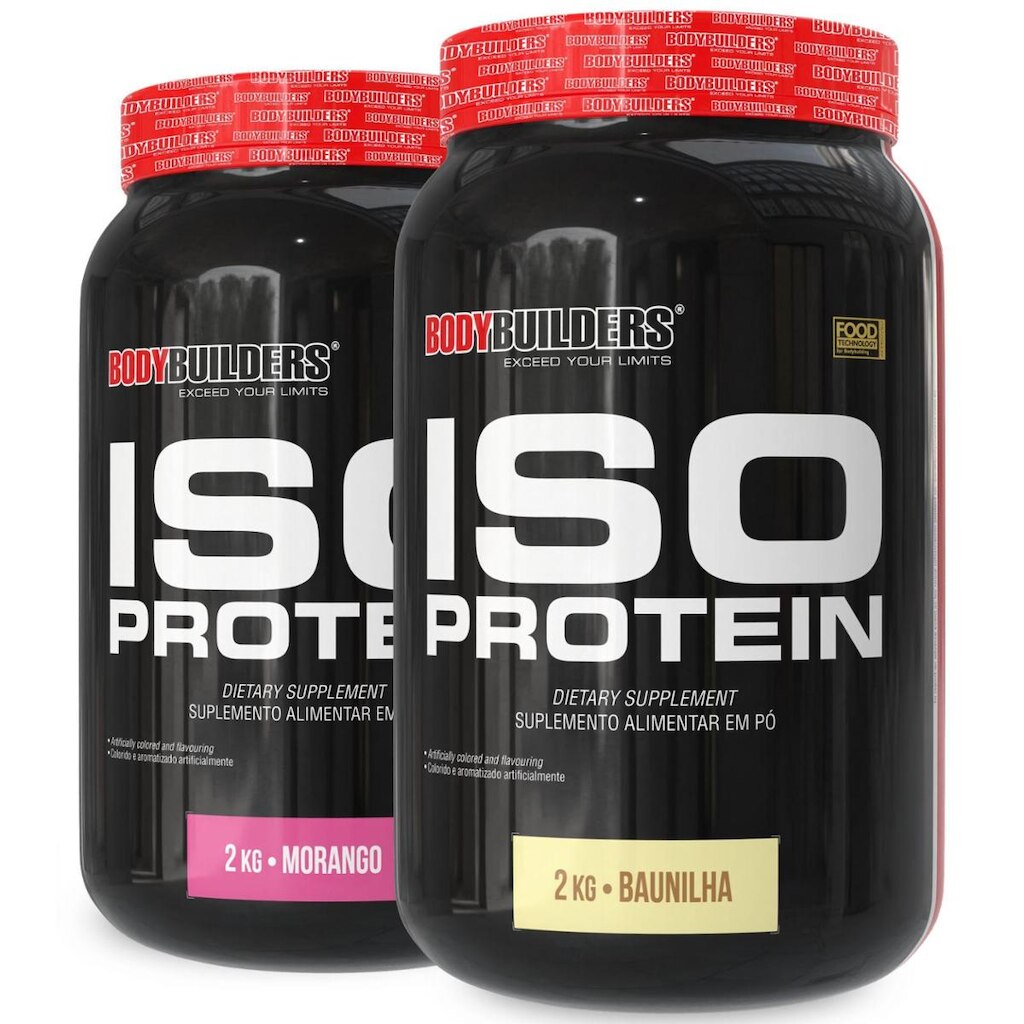 Kit 2x Whey Iso Protein 2kg – Bodybuilders