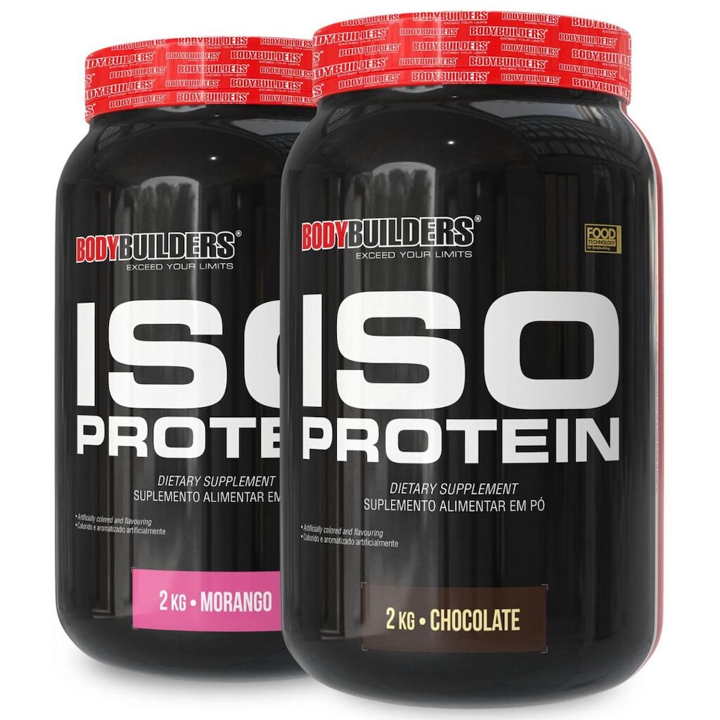 Kit 2x Whey Iso Protein 2kg – Bodybuilders