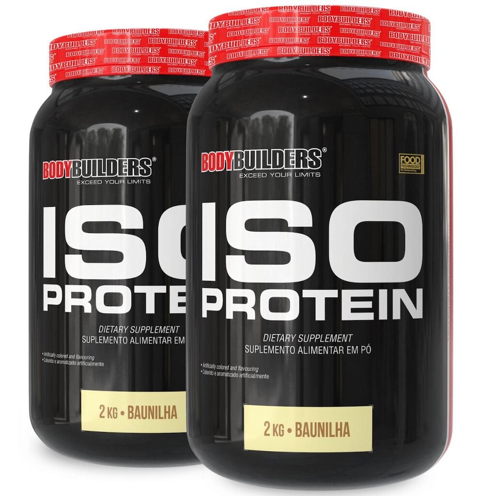 Kit 2x Whey Iso Protein 2kg – Bodybuilders