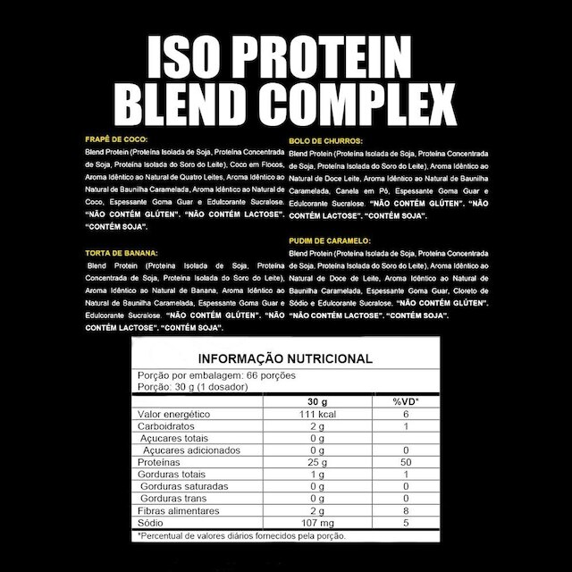 Kit 2x Whey Iso Protein Blend Complex Isolado 2Kg - XPRO