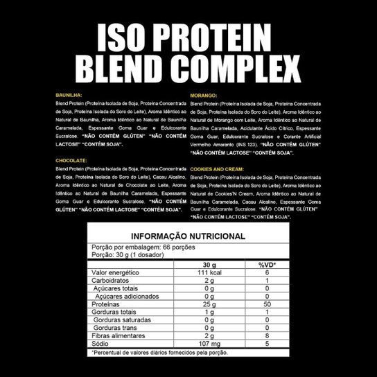 Kit 2x Whey Protein Blend Complex Iso  2Kg - XPRO