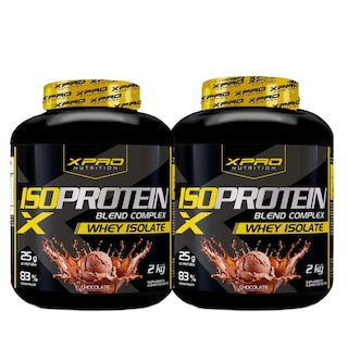 Kit 2x Whey Protein Blend Complex Iso  2Kg - XPRO