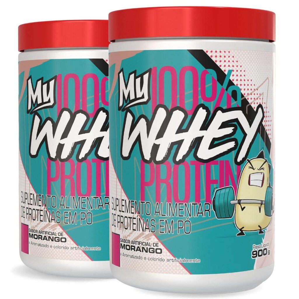 Kit 2x Whey Protein Concentrado – My Suplementos
