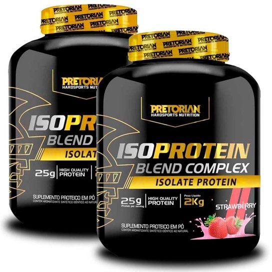 Kit 2x Whey Protein Iso Protein Blend Complex 2Kg - Pretorian é ruim? Kit 2x Whey Protein Iso Protein Blend Complex 2Kg - Pretorian é boa?