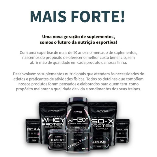 Kit 2x Whey Protein Iso - X  Protein Complex 2kg - XPRO Nutrition