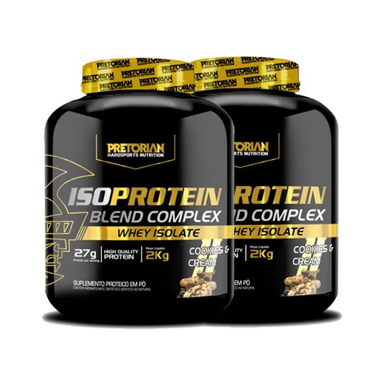 Kit 2x Whey Protein Isolado Iso Blend Complex 2Kg - Pretorian é ruim? Kit 2x Whey Protein Isolado Iso Blend Complex 2Kg - Pretorian é boa?