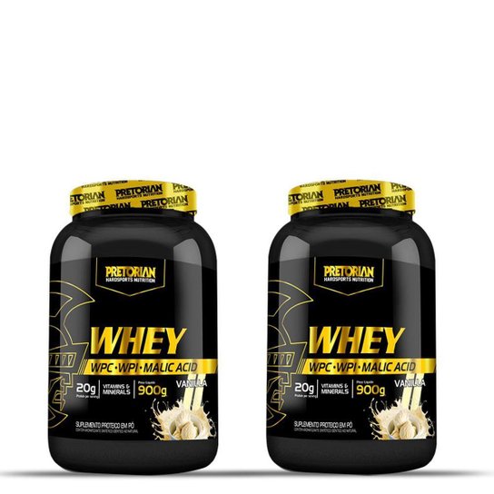 Kit 2x Whey Ultra Protein 900g - Pretorian -