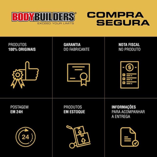 Kit 2x Whey Waxy Whey 900g+ BCAA 100g+ Creatina 100g+ Waxy Maize 800g+ Coq- Bodybuilders