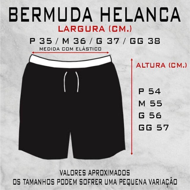 Kit 3 Bermuda Helanca Com Bolsos