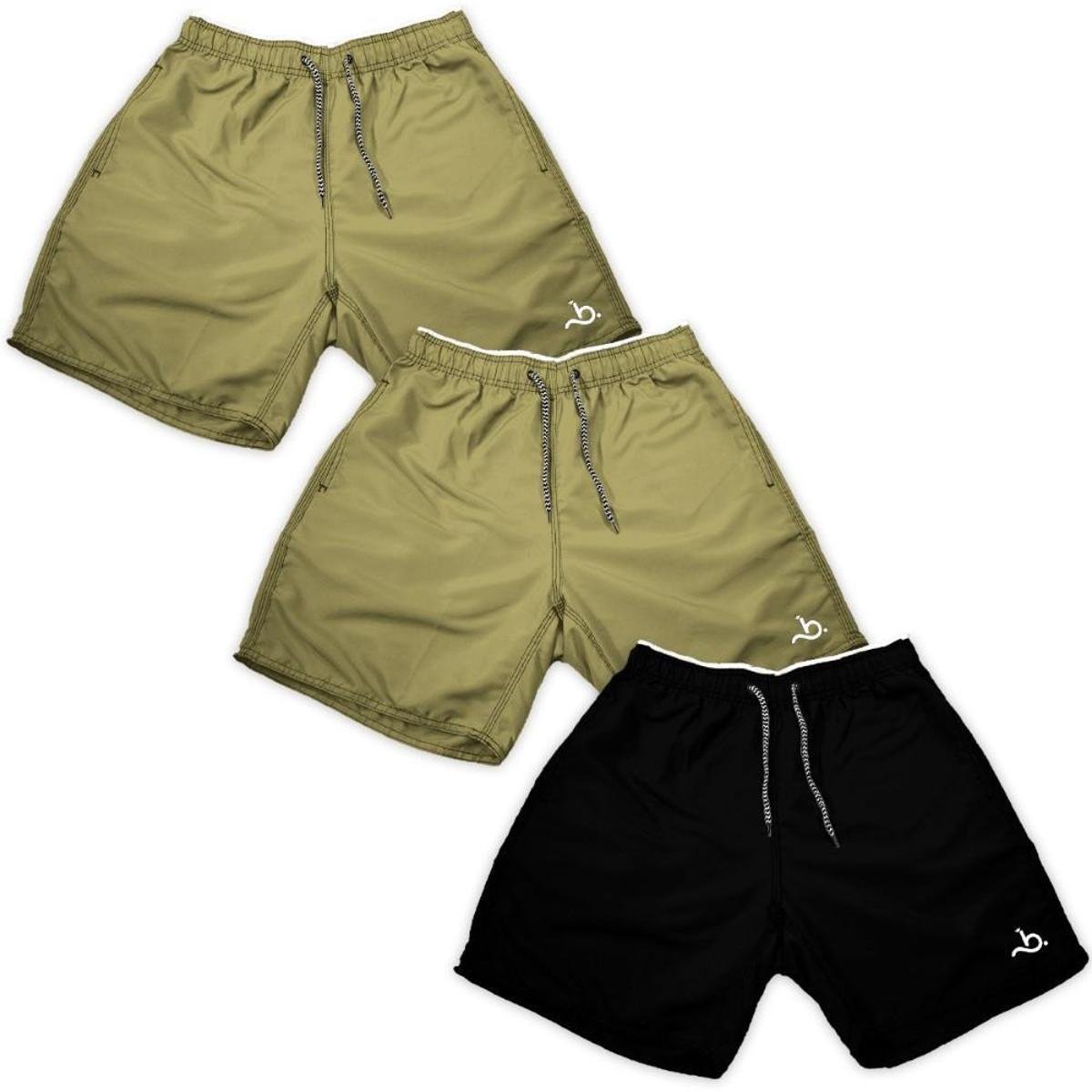 Antony Morato Beige Polyester Bermuda Shorts
