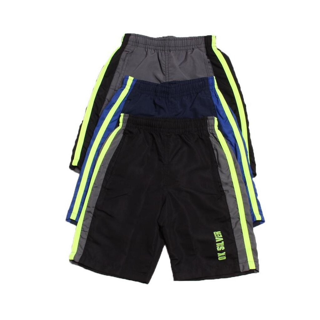 Kit 3 Bermuda Tactel Infantil com viés