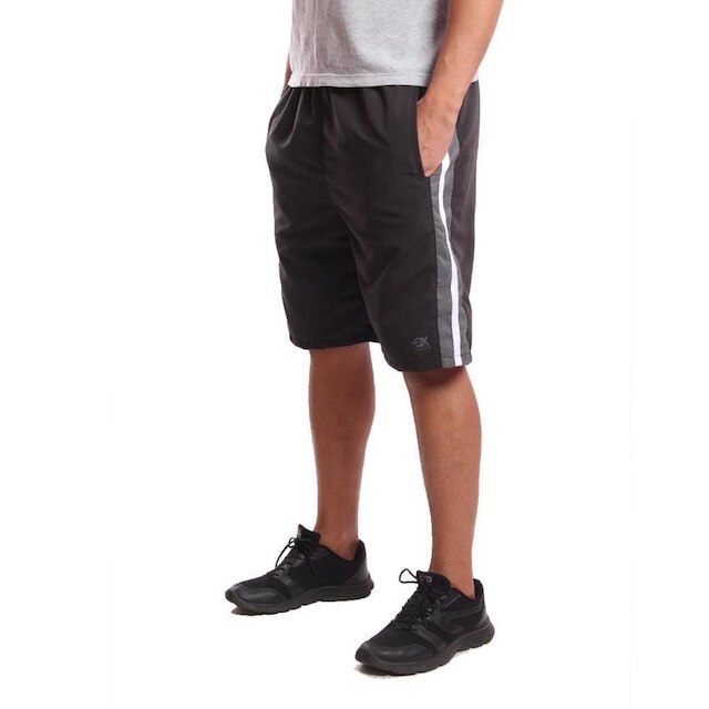 Kit 3 Bermuda Tactel Ox Silver Com Vies