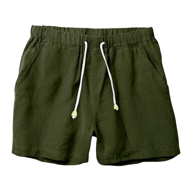 Kit 3 Bermudas Masculina Linho Short Casual Ajuste Perfeito