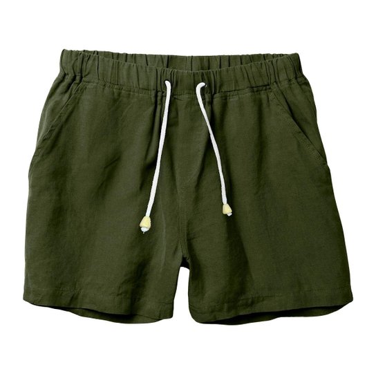Kit 3 Bermudas Masculina Linho Short Casual Ajuste Perfeito