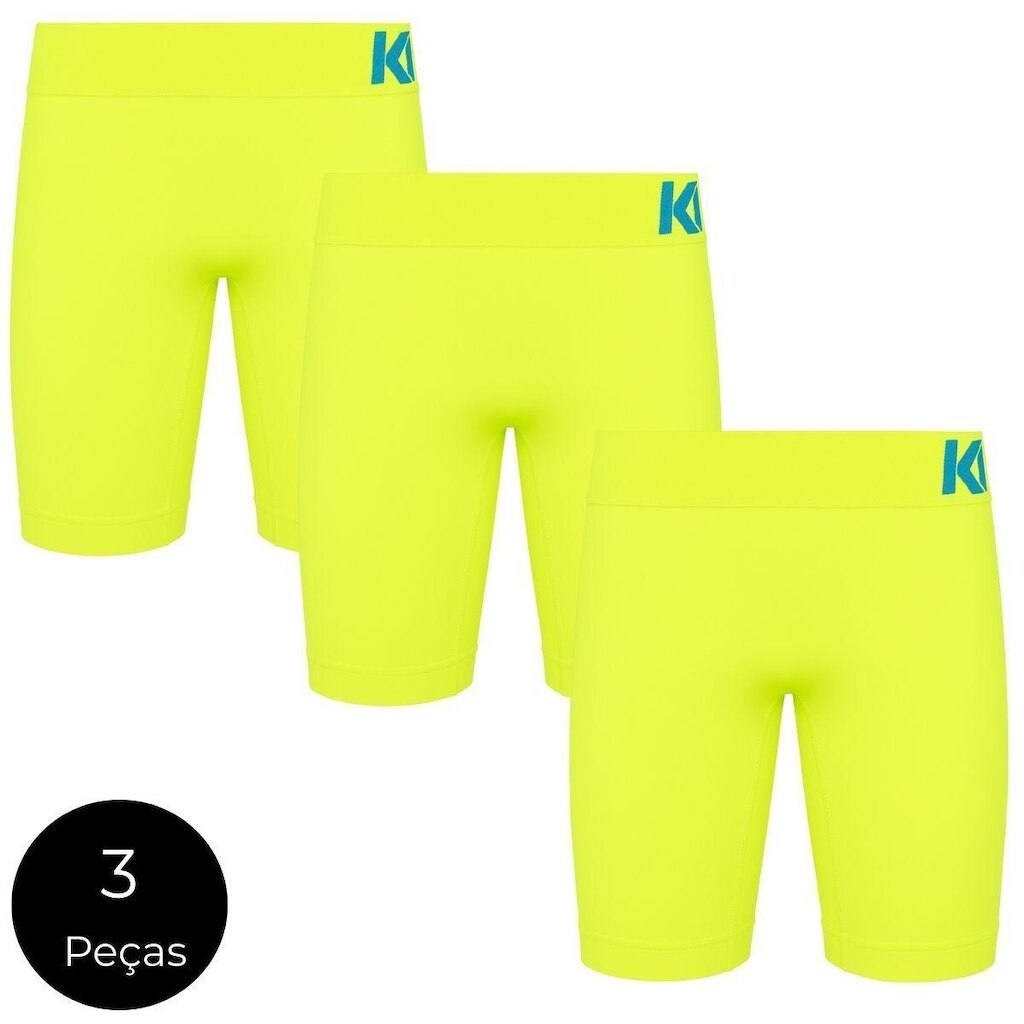 Kit 3 Bermudas Térmicas Esportivas Alta Compressão Keeper