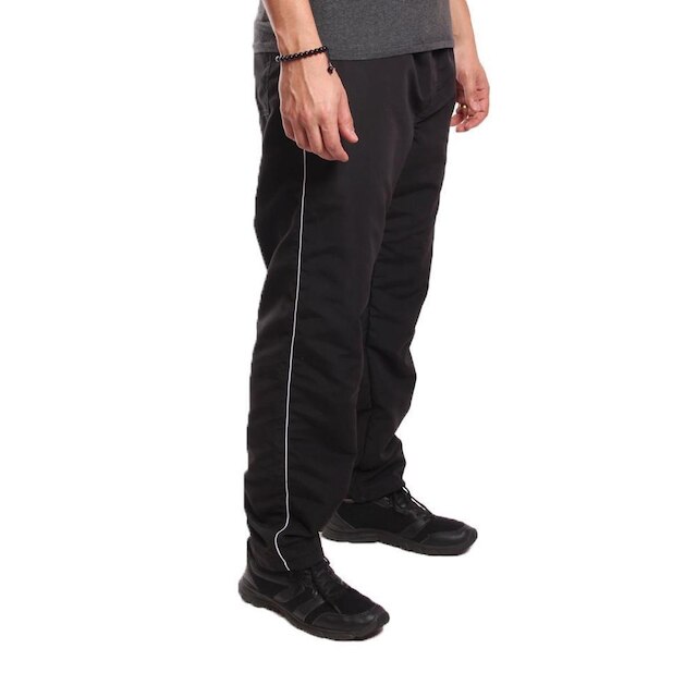 Kit 3 Calça Tactel Com Bolsos e Vivo Branco