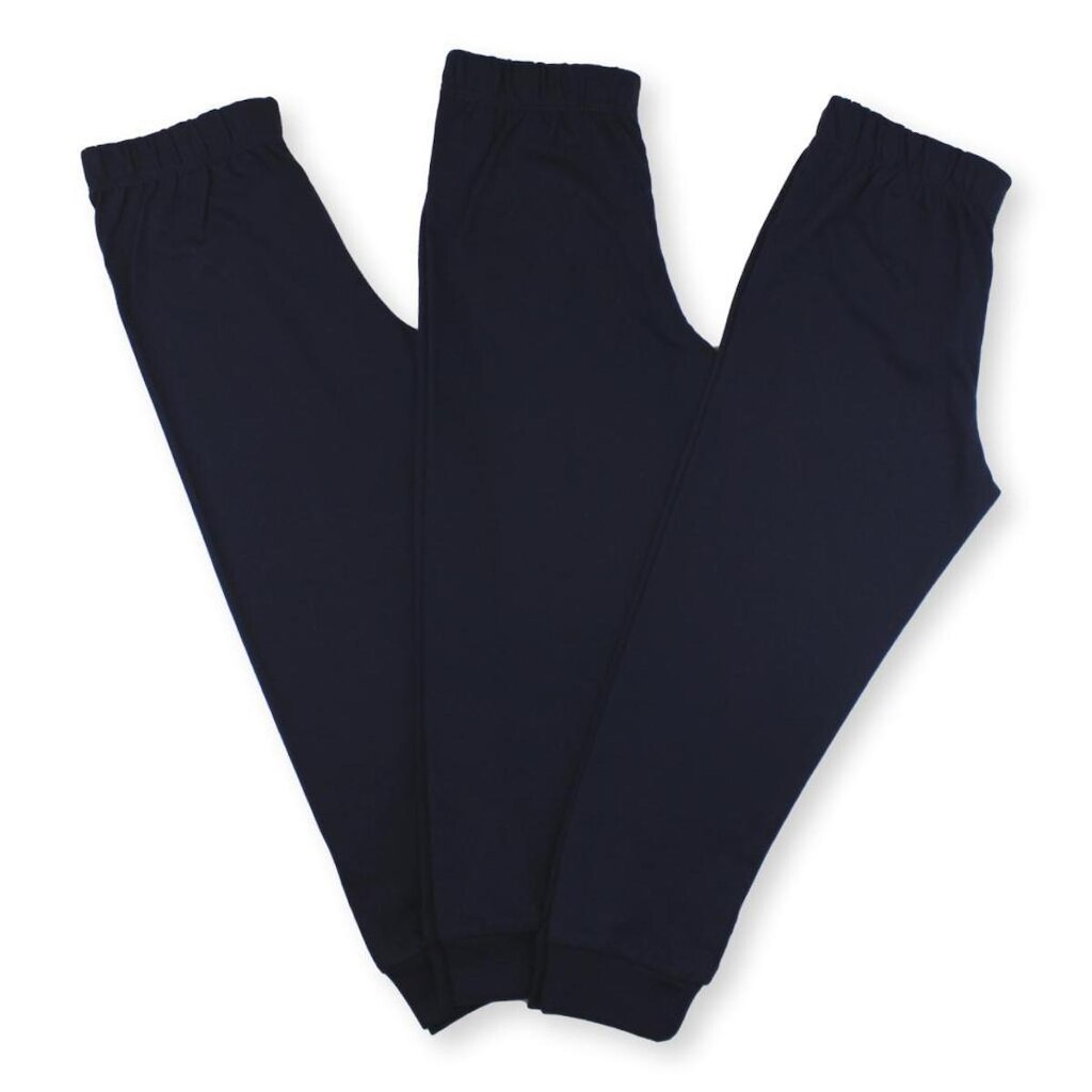 Kit 3 Calças Infantis de Malha - Azul