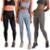 Kit 3 Calças Leggings Max Sustentação Lupo Sport - Grafite+Azul